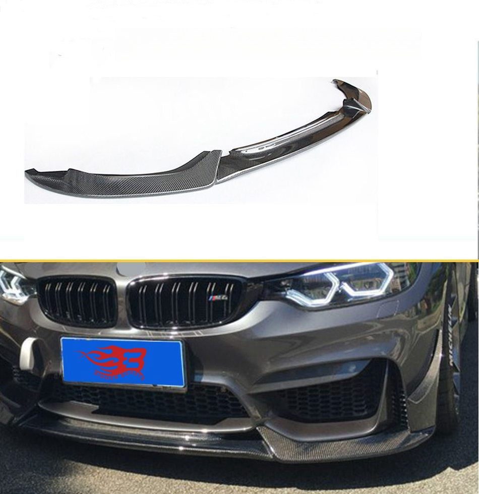 V STYLE CARBON FIBER FRONT LIP - BMW F80 M3 & F82/F83 M4