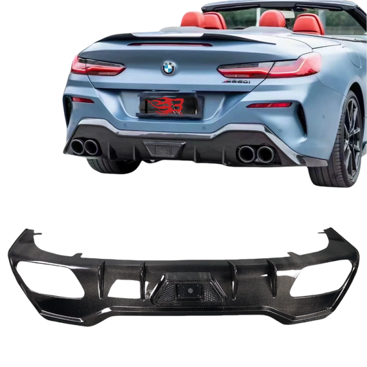 AC STYLE CARBON FIBER REAR DIFFUSER G14/15/16 8 SERIES