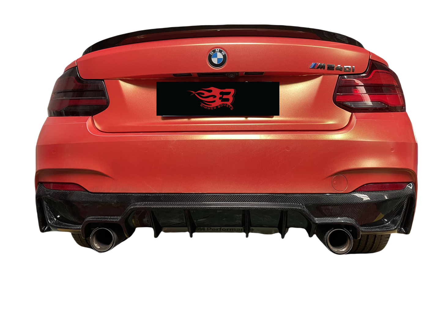 MP STYLE CARBON FIBER REAR DIFFUSER - BMW F22/23 SERIES