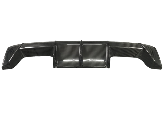 MP STYLE CARBON FIBER REAR DIFFUSER AND TRIM - BMW G80 M3 & G82/83 M4