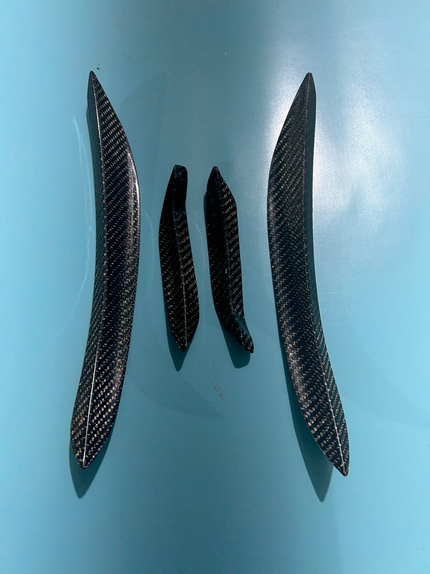 MP STYLE CARBON FIBER FRONT CANARDS - BMW F97 X3M & F98 X4M