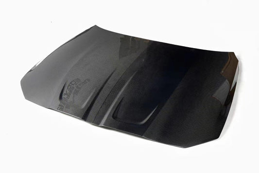 MP STYLE CARBON FIBER FRONT HOOD - BMW G80 M3 & G82/G83 M4