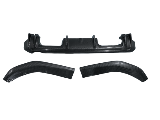 3D STYLE CARBON FIBER REAR DIFFUSER - BMW G80 M3 & G82/83 M4