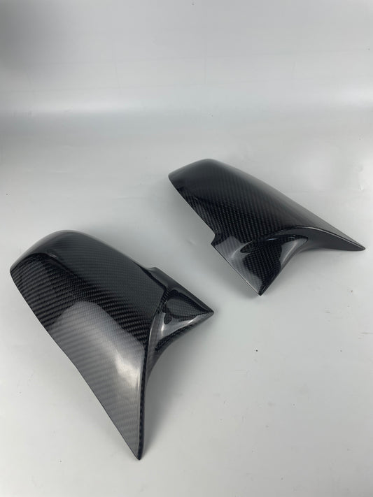 M STYLE CARBON FIBER MIRROR CAP SET - BMW F20 1 SERIES F22/23 2 SERIES & F30 3 SERIES & F32/33/36 4 SERIES