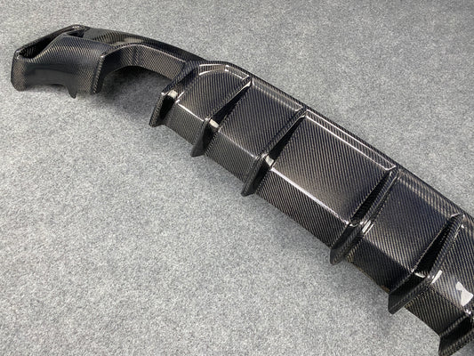 CARBON FIBER REAR DIFFUSER - BMW F22/23 2 SERIES