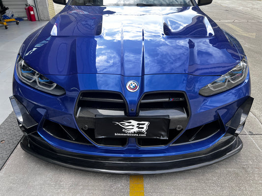 GT4 1:1 CARBON FIBER FRONT LIP / SPLITTERKIT- BMW G80 M3 & G82 M4