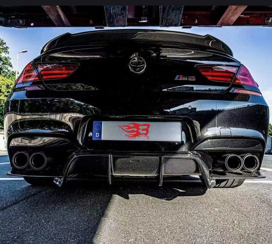 FD STYLE CARBON FIBER REAR DIFFUSER- BMW F06 / F12 / F13 M6 & 6 SERIES