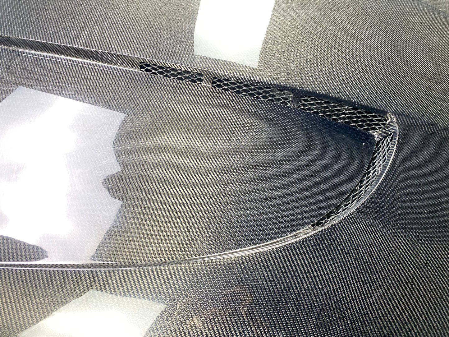 HM STYLE CARBON FIBER FRONT HOOD - BMW F12 F13 M6