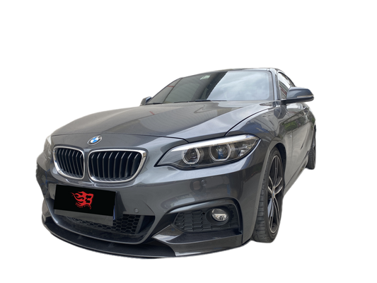 MP STYLE CARBON FIBER FRONT LIP - BMW F22/23 2 SERIES