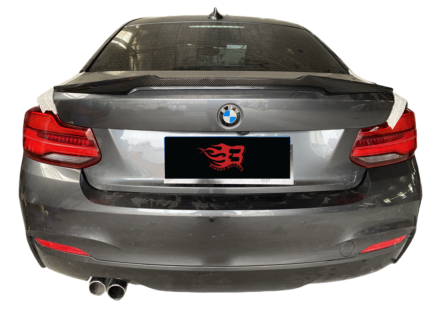 M4 STYLE CARBON FIBER TRUNK SPOILER - BMW F22/23 2 SERIES