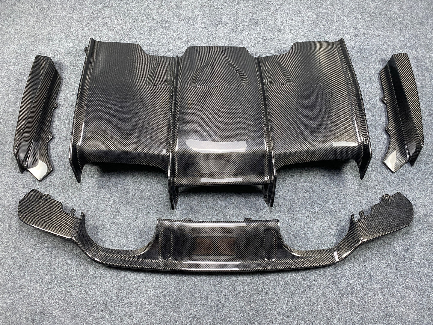 PSM STYLE CARBON FIBER REAR DIFFUSER - BMW F80 M3 & F82/83 M4