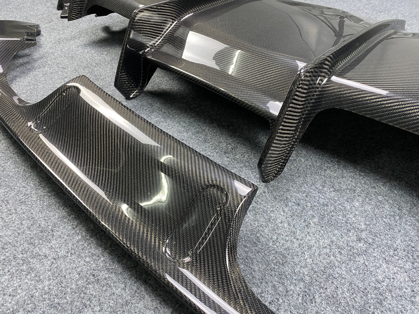 PSM STYLE CARBON FIBER REAR DIFFUSER - BMW F80 M3 & F82/83 M4